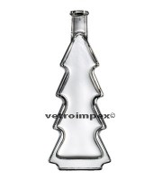 100ml Karácsonyfa - pálinkás üveg