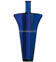 500ml Manto - pálinkás üveg - royal kék